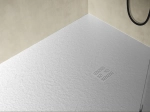 Receveur de douche grande taille Extra plat, Largeur 60 à 240 cm x 60 à 140 cm, dix couleurs aux choix, Résine anti glissant PN22, finition ardoise, LIVRAISON OFFERTE et rapide